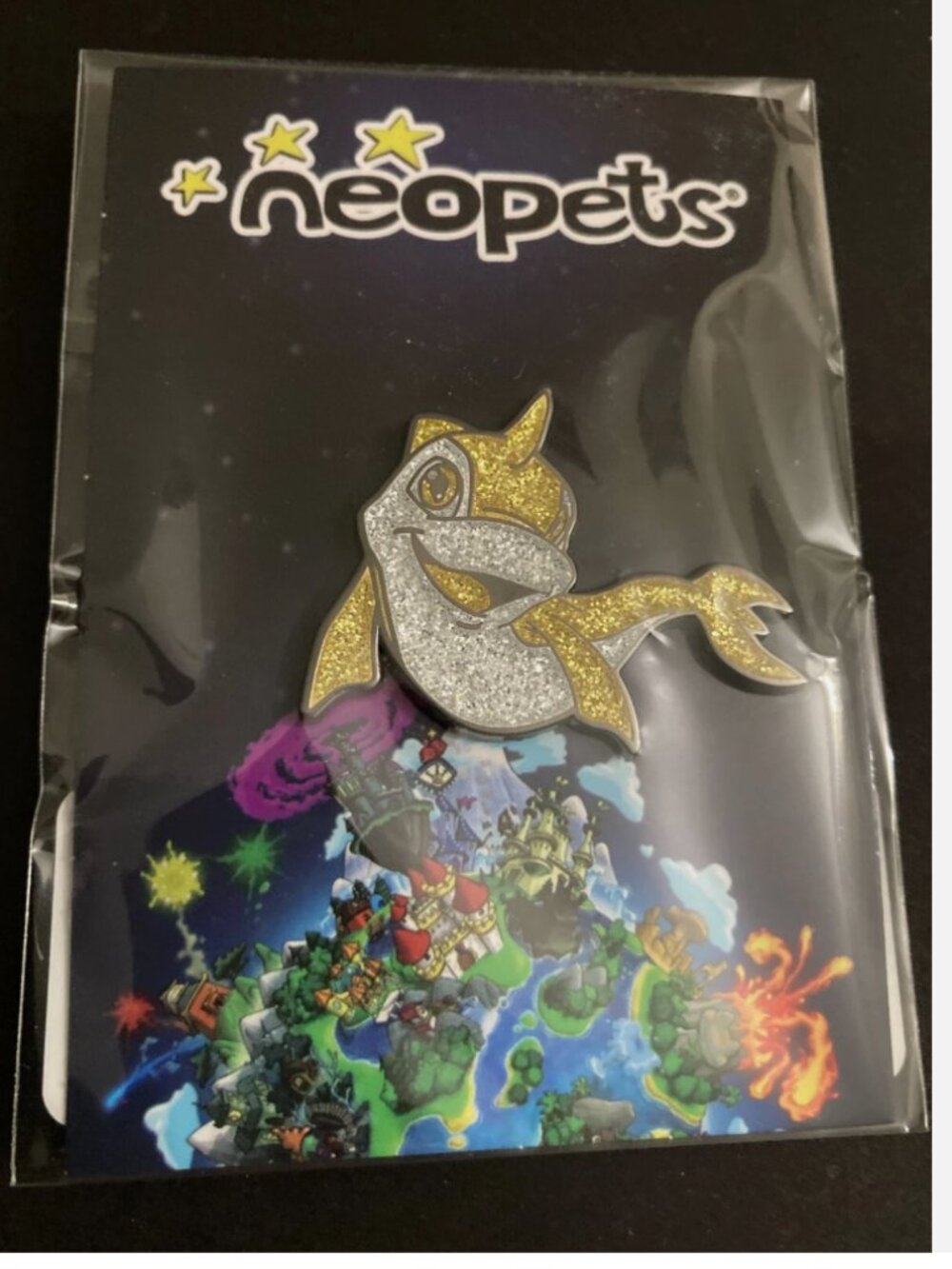 Limited Edition Gold Flotsam Pin CE2023 Neopets